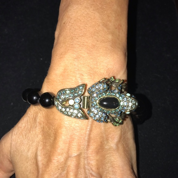 Heidi Daus Bracelet & Ring Frog. - Picture 5 of 6